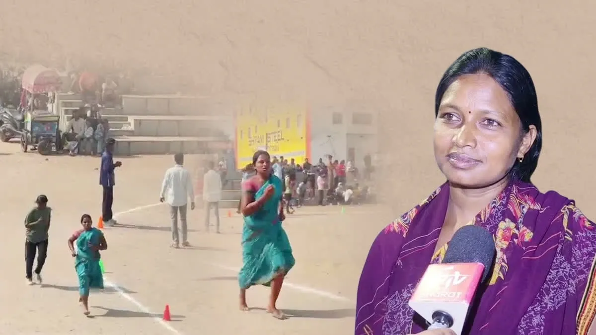Kavita speaking after the trial run