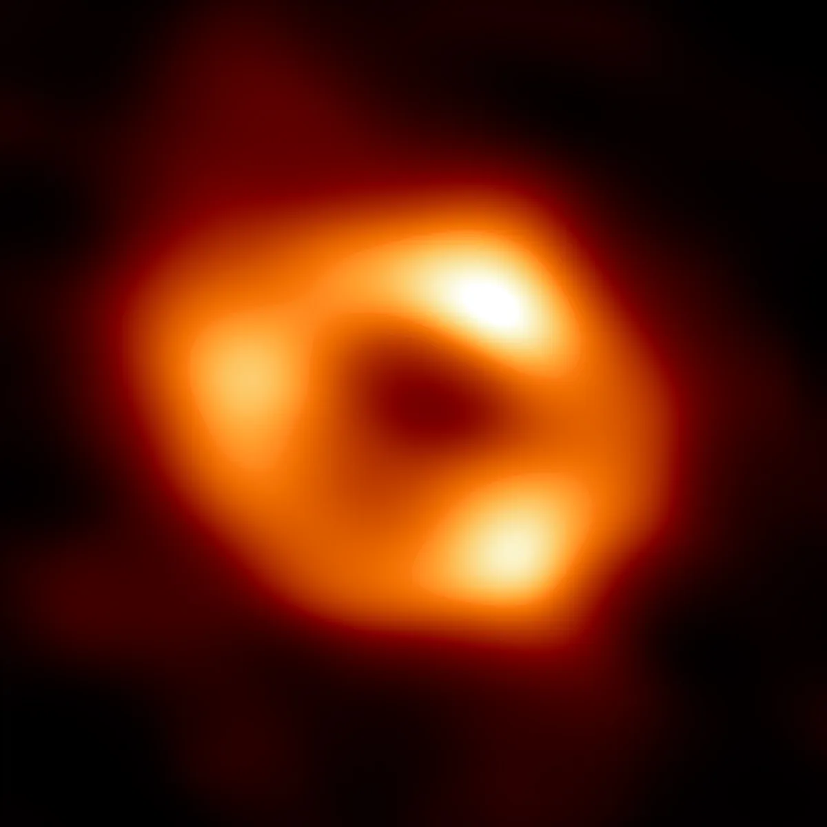The shadow of Sagittarius A*, the black hole at the centre of the Milky Way